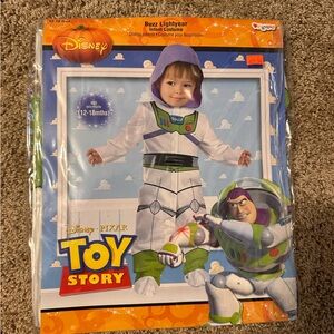 Disney Toy Story Buzz Lightyear Kids Costume - White and Green